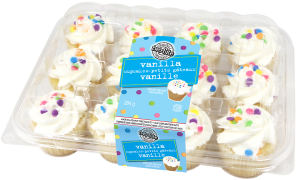 Two-Bite®/MD Vanilla Cupcakes